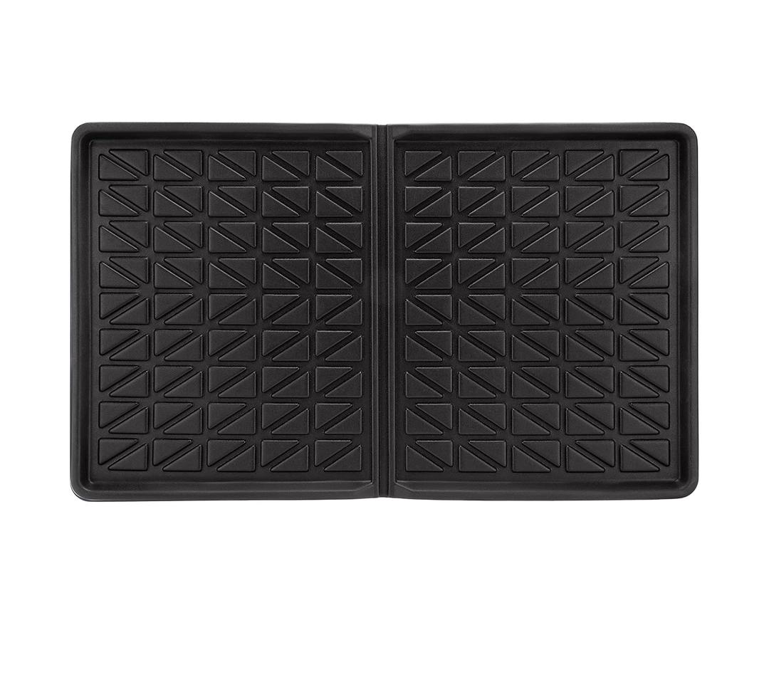 All Weather Mat for Wonderfold W4 - Compatible with Wonderfold Stroller Wagons, Made from TPE to Protect Wagon from Sand, Dirt, and Water Heavy Duty Sturdy Durable, Black33.5"x20.5"x0.75"
