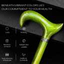 Walking Cane 38 Inches, Elegant Wooden Cane for Men/Women