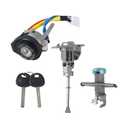 Ignition Switch Lock Cylinder, Left Driver Door Lock Cylinder, Trunk Lock Cylinder, Compatible with 2009-2014 Hyundai Sonata, 2011-2015 Hyundai Sonata Hybrid Replace OE 81970-3SA00 81250-3SA00