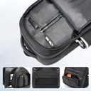 Travel Laptop Backpack, 40L Water-Resistant & Durable Business Backpack, Airline-Approved for Carry-On, Fits 17.3-inch Laptops, Suitable for School & Daily Commute