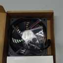120mm AC Powered Fan with Vriable Speed Controller, AC 110V to 220V Vriable Speed Fan for Receiver Amplifier DVR PlayStation Component Cooling