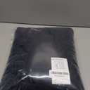 NICETOWN Black Velvet Blackout Curtains 96 inch Long for Living Room and Bedroom, Thermal Luxury Solid Heavy Rod Pocket Drapes/Window Treatments for Hall, Theater (2 Pieces, 52 W)