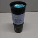 Owala Stainless Steel Triple Layer Insulated Travel Tumbler with Spill Resistant Lid and Straw, BPA Free, 24 oz, Black/Grey (Foggy Tide) (24 Ounces (Pack of 1))