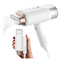 Newbealer Steamer for Clothes, 1200W Travel Steamer with Horizontal & Vertical Steaming, 2 Steam Levels, Dry Ironing, Foldable, 1.5lbs Lightly, 180ml Handheld Fabric Wrinkle Remover (120V Only)