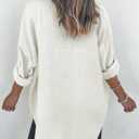 Dokotoo womens Soft (Medium, 1 White)