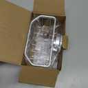 TAILI Sponge Holder for Kitchen Sink with Strong Suction Cup Removable, Rustproof Aluminum Sink Caddy for Sponge, Brush, Scrubber, Scraper -Silver