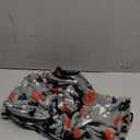 SCENEREAL Fleece Dog Coat Jacket for Small Medium Large Dogs, Soft Pullover Pajamas, Dog Sweater with Harness Built in, Cold Weather Pet Snowsuits Outfits Clothes for Puppis Boys Girls, Grey L (Large(Back Length 20.5"))