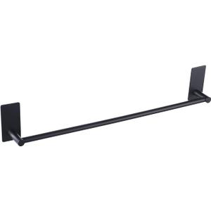 KES 20-Inch Towel Bar for Bathroom, Self Adhesive Hand Towel Holder No Drill Wall Mounted SUS 304 Stainless Steel Matte Black, A7000S50B-BK