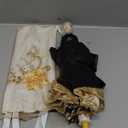 Honeystore Vintage Lace UV Sun Parasol Folding 3D Flower Embroidery Umbrella