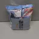 Blue Shower Curtain, Watercolor Plant Eucalyptus Leaves with Floral Farmhouse Highland Cow Bath Curtain, Funny Animals Bathroom Accessories Botanical for Bathroom Curtain Set with Hooks, 72X72in (Multi3)