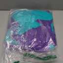 Merchandise Bags 200 Teal & Purple 9"x12" Bags 1.5Mil Thick Glossy With Handles