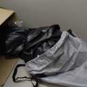 Air Mattress Queen with Built in Pump,18'' Inflatable Mattress 2 Mins Self-Inflation/Deflation,Thicker Blow up Mattress Leak-Proof,Flocked Top Air Bed with Storage Bag for Home, Camping & Guests (Grey)