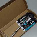 DURATECH 11" Basin Wrench, Sink Wrench, Adjustable Tap Nut Spanner Basin Spanner, Capacity of 3/8" to 1-1/4" for Fixing Back and Union Nuts Under Sink