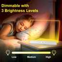 2 x LED Note Board with Colors, Rechargeable 17-Inch Doodle Glow 9-Mode Light Up Desk Sign Letter Message Memo Drawing Dry Erase Board for Classroom/Home Decor/Office/Gifts, 5 Markers