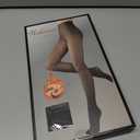 200D Thermal Opaque Winter Tights, Skin-Permeable, Slim Fit (Gray, M)