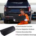 Rear Bumper Trailer Hitch Cover Compatible with Chevrolet Suburban Tahoe GMC Yukon 2021-2024 Rear Tow Hitch Cover Replace:GM1129130 85139540