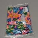 Cropped Hawaiian Shirts for Women Hawaii Tropical Button Down Tops Floral Tropic Print Summer Beach Outfits (XXL)