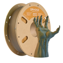 ERYONE Matte Dual Color 3D Printer PLA Filament 1.75 +/- 0.03mm, Matte Bicolor Filament PLA 1KG(2.2LBS) Spool, Dusty Blue&Mustard Yellow
