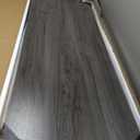 Huuger Computer Desk, 55 Inch Home Office Desk, Gaming Writing Work from Home Study Desk, Large Legroom, Sturdy Metal Frame, Modern Simple, Grey