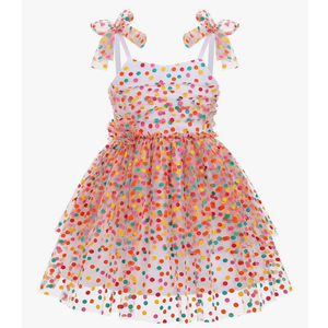 Toddler Tutu Dress Baby Girls Party Dress Floral Backless Ruffle Tulle Dress for Cake Smash Birthday, SIZE 100