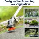Universal Weed Eater Head, Easy Load String Trimmer Head Replacement Weed Wacker Head for Echo, Ego, Dewalt, Stihl, and Husqvarna, Includes 12pcs 1FT-0.095" Trimmer Line