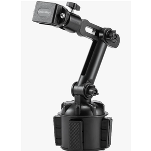 Radioddity RH1 Cup Holder Radio Mount, Adjustable Length and Height, Secure and Stable for Handheld Radio, Car Mobile Radio, Two Way Radio, Walkie Talkies