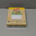 Glad Kitchen Compost Bags, 2.6 Gallon Small Flat Top Bags, Unscented, 22 Count (Package May Vary)