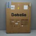 BABELIO Safety Gate Door Fits for Stairs, Narrow and Wide Doorways with Auto Close, Easy Install, No Drilling, Pressure Mounted for Baby, Child, Pets, Dog/Puppy, 26''-40'', White