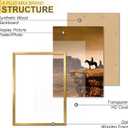 A PLUS MAX 16x23 Picture Frame Gold Light Weight Wall Mount
