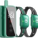 Dog Shock Collar Featuring A Touch Screen, E-Collar with Security Lock and 3 Training Modes, Rechargeable, Waterproof Dog Training Collar for Large Medium Small Dogs, for All Breeds, Size