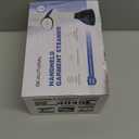 BEAUTURAL Steamer for Clothes, Portable Handheld Garment Fabric Wrinkles Remover, Aluminun Heating Plate, 35-Second Fast Heat-up, Large Detachable Water Tank (Only for 120V) (Blue&White)