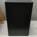 3.4 Cub Large Safes for Home, Digital Security Home Safe Box Fireproof Waterproof with Programmable Keypad, Spare Keys and Alarm System, Anti-Theft Fireproof Document Box Money Safe for Valuables Black