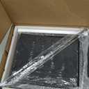 GYIIYUO 2 Drawer File Cabinet with 24'' Extended Desktop, Mobile Filing Cabinet, Rolling File Cabinet with Side Bag, Fabric Drawer, Fits A4/Letter Size, Printer Stand Home Office, Light Brown