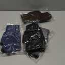 SATINIOR 4 Pairs Winter Knit Touchscreen Gloves Warm Texting Gloves Elastic Anti-slip for Adults (Large, Black, Navy, Coffee, Grey)