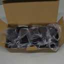 ROSHWEY Solar Step Lights for Outside, 12 Pack Solar Stair Lights Outdoor Waterproof, Triangle Deck Step Lights Solar Powered, Outdoor Decor Lighting for Front Porch, Backyard, Patio, Warm White