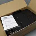 HUANUO Laptop Desk Mount - 17' to 32' Monitor Arm, Ventilated Tray, Fully Adjustable with Tilt, Swivel & Rotation, Holds up to 22 lbs