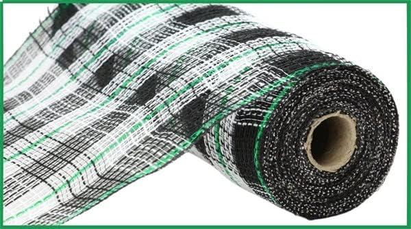 SEASONAL SELEBRATIONS DECO MESH for Bows, Wreaths, Garlands and Other Craft Projects 10x6, 4 Pcs