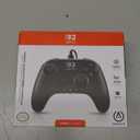 PowerA Advantage Wired Controller for Nintendo Switch 2 - Black, Officially Licensed, Hall Effects, Mappable Buttons, Pro Controller, C Button, On-board Audio Controls