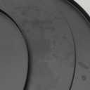 Set of 3 Orange Cake Stands, Metal Round Cake Holder Dessert Pie Pizza Display Stand 8" 10" 12" Serving Tray Halloween Decoration for Wedding Celebration Party Birthday Baby Shower