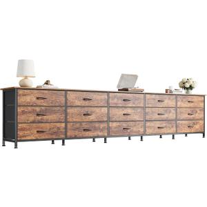Huuger 94.5 Inch Extra Long Dresser for Bedroom, Large Dresser for Closet