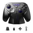 leadjoy Xeno Plus Wireless Game Controller, TMR Joysticks, Hall Effect & Tactile Dual Triggers Gaming Controller, Smart Charging Dock, 4 Back Paddles, 1000Hz Polling Rate, for Nintendo Switch/Switch 2, PC, Android & iOS