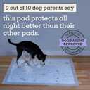 Pet Life Unlimited Overnight XXL Puppy Pads for Dogs, 30" x 36", 15 Count, Leak-Proof, Super Absorbent, Quick-Dry Potty Training Pads, Overnight Protection & Jasmine Honey Scent, Made in USA