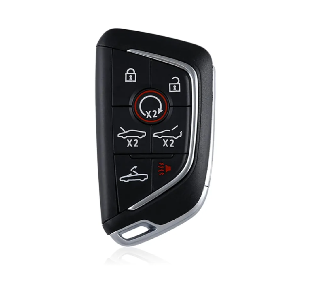 Fit for Chevy Corvette C8 2020-2024 Smart Key Fob 433MHz 49 Chip 6+1 Buttons Keyless Entry Remote FCC ID: YG0G20TB1