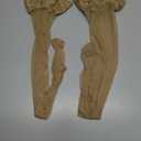 Women's Lace Top Thigh High Sheer Stockings Antiskid Silicone Ultra Shimmery Pantyhose, One Size