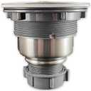 Lexicon 3-1/2 Inch Stainless Steel Strainer for Kitchen Sink, Stainless Steel Kitchen Sink Drain Strainer Assembly with Strainer Basket and Drain Stopper, US Standard Kitchen Sink SSS-D07