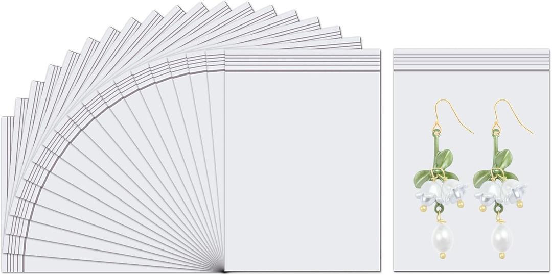 3 x 4" Small Zip Bags 500ct Reclosable Zip Seal Lock Bags 2 Mil Clear Plastic Bag for Jewelry Pill Ring Candy Coin Beads 4 Sizes to Choose from 3 x 4" Small Zip Bags 500ct Reclosable Zip Seal Lock Bags 2 Mil Clear Plastic Bag for Jewelry Pill Ring Candy Coin Beads 4 Sizes to Choose from