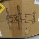 USX MOUNT Full Motion TV Wall Mount for Most 32-70 inch TVs up to 99 lbs, Wall Mount Bracket with Dual Articulating Arms, Swivel, Tilt, Max VESA 400x400mm, TV Mount Fits 12”/16” Wood Studs