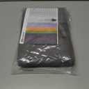 BGment Short Blackout Curtains 36 Inch Length - Thermal Insulated Drapes with Rod Pocket Room Darkening for Rv Bedroom Bathroom Window, Grey, 2 Panels, 42 x 36 Inch