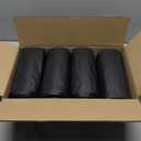 4 Pcs Top MaxiMite 50-60 Gallon Trash Bag Black 100 Count Made in USA