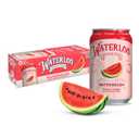 Waterloo Sparkling Water, Watermelon Naturally Flavored, 12 Fl Oz Cans (Pack of 12) Zero Calories and Zero Sugar or Sweeteners (EXP 10/15/26)